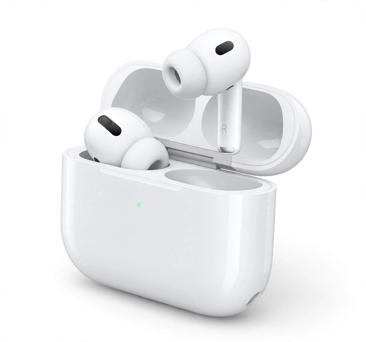 Wireless Noise-Cancelling Earbuds with Wireless Charging Case, 30H Playtime